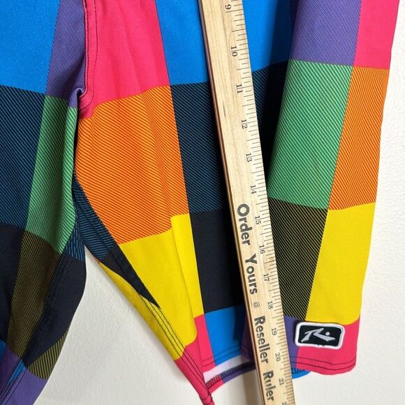 Y2K rusty mens colorful phantom style swim board shorts size 36 - Picture 6 of 9